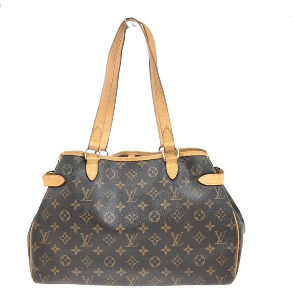 LOUIS VUITTON Batignolles Horizontal Shoulder Bag Monogram Brown M51154 94MA306 - Picture 4 of 16